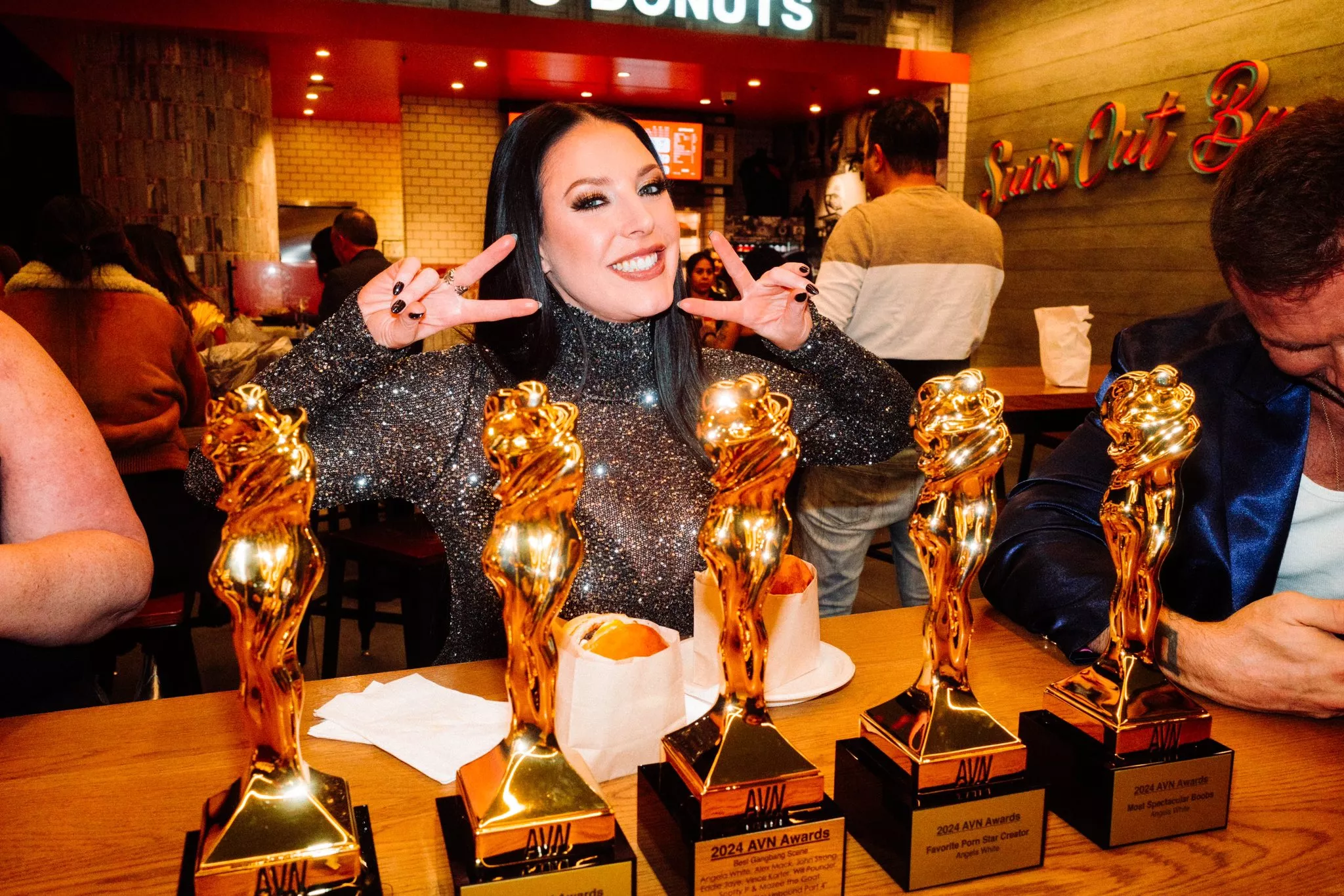 Queen won a lot last night at the AVN Awards