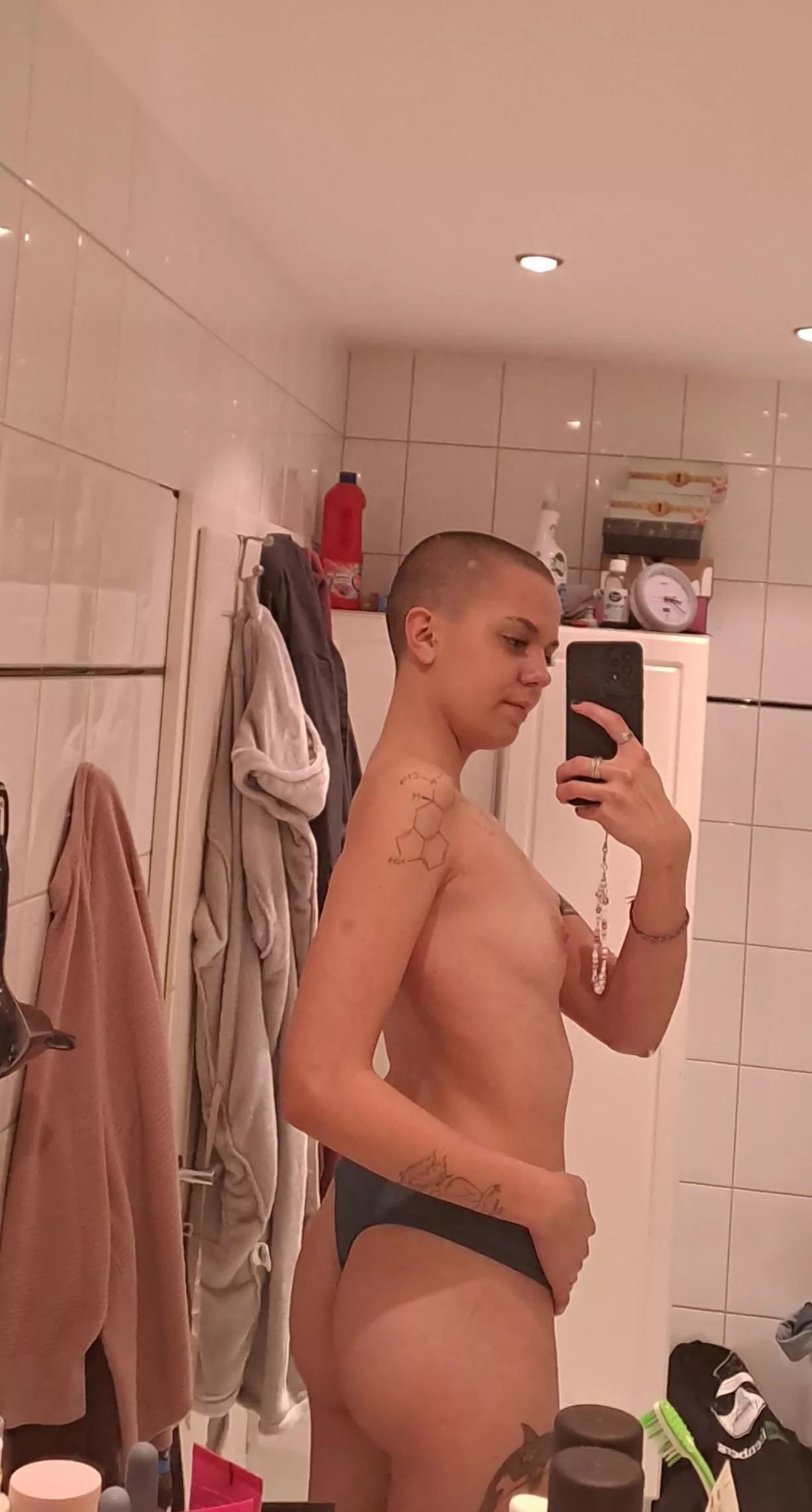 Since you helped me get over my flat chest.. what do you think about my small ass?