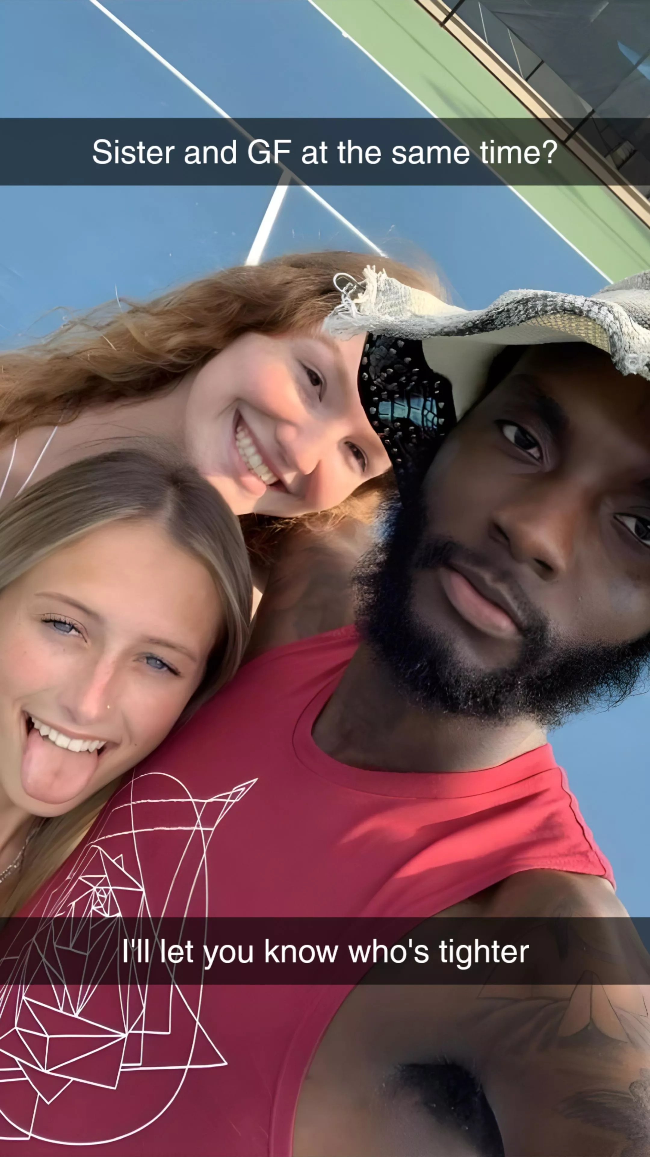 Sister and GF at the same time