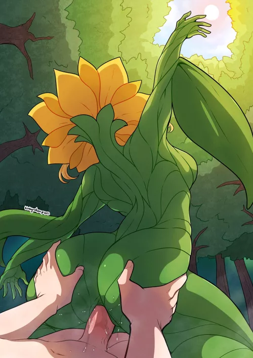 Sunbathing while having sex