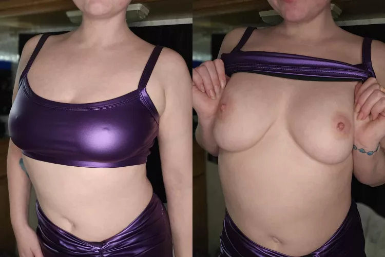 They look good in this top, and even better out of it