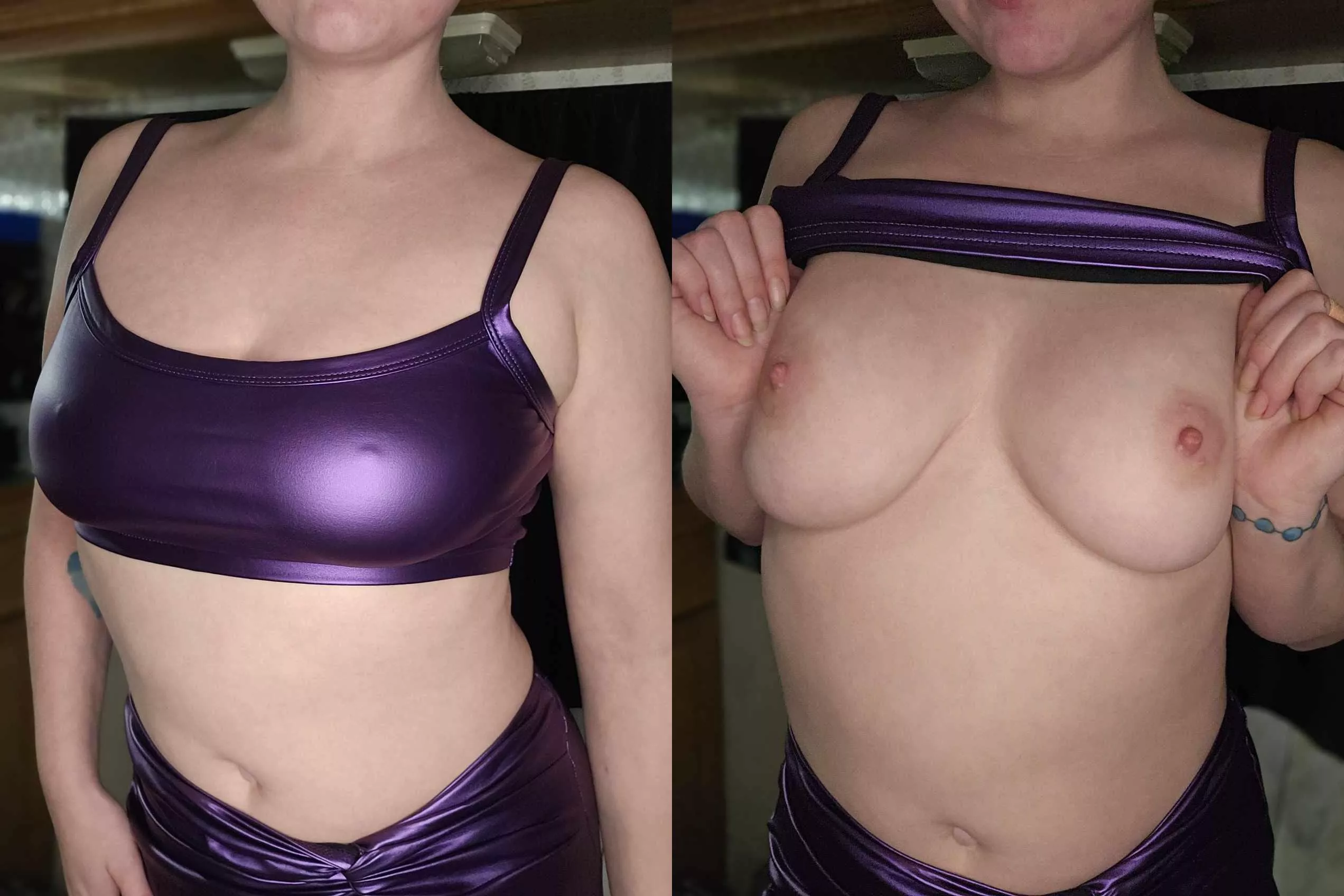 They look good in this top, and even better out of it