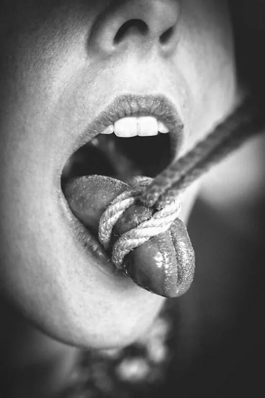 Tongue tied...