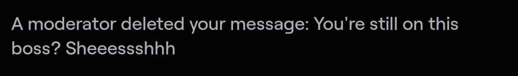 Twitch mods are very sensitive