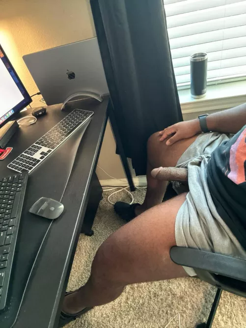 Who else enjoys working from home?
