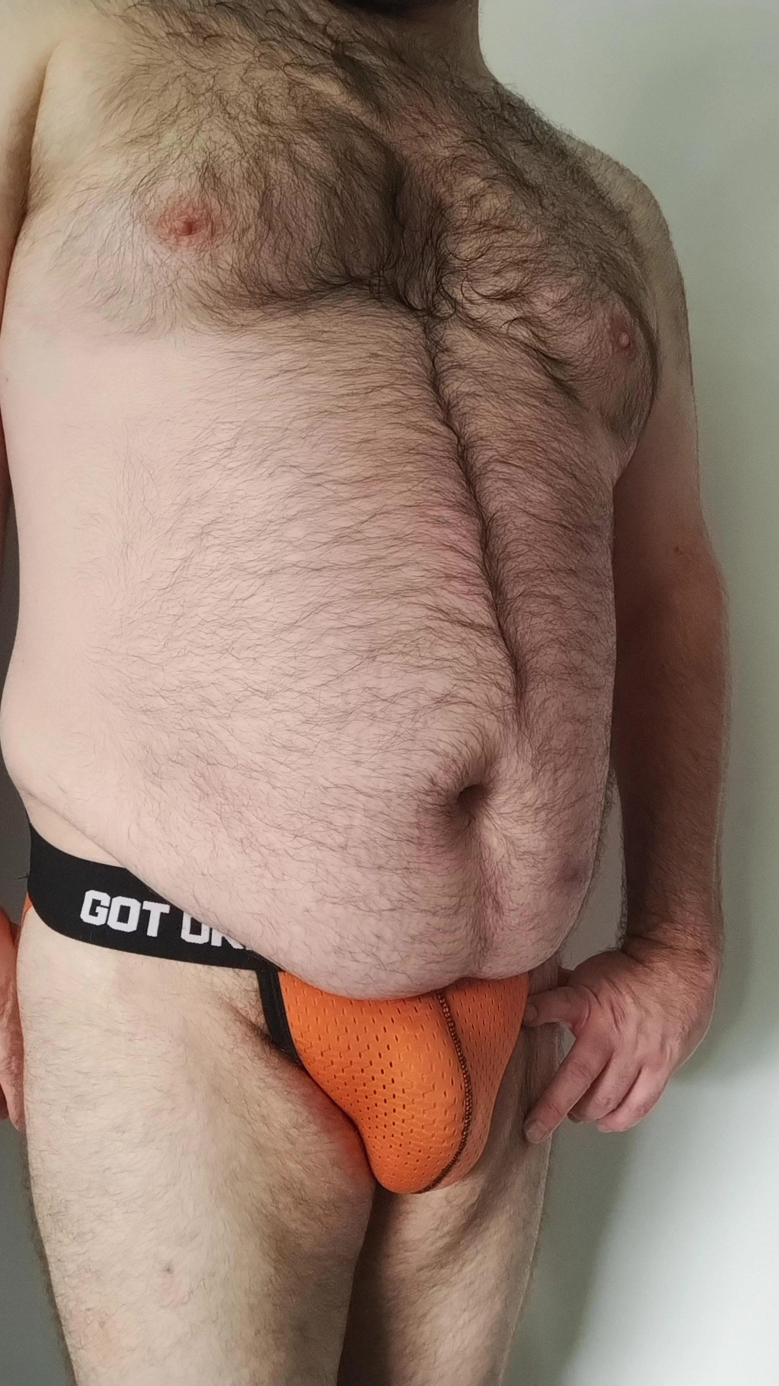 42M Is orange my colour? Jockstrap