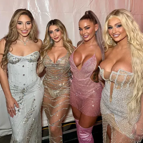 Abella Danger, Tru Kait, Hayley Davies and Dan Dangler