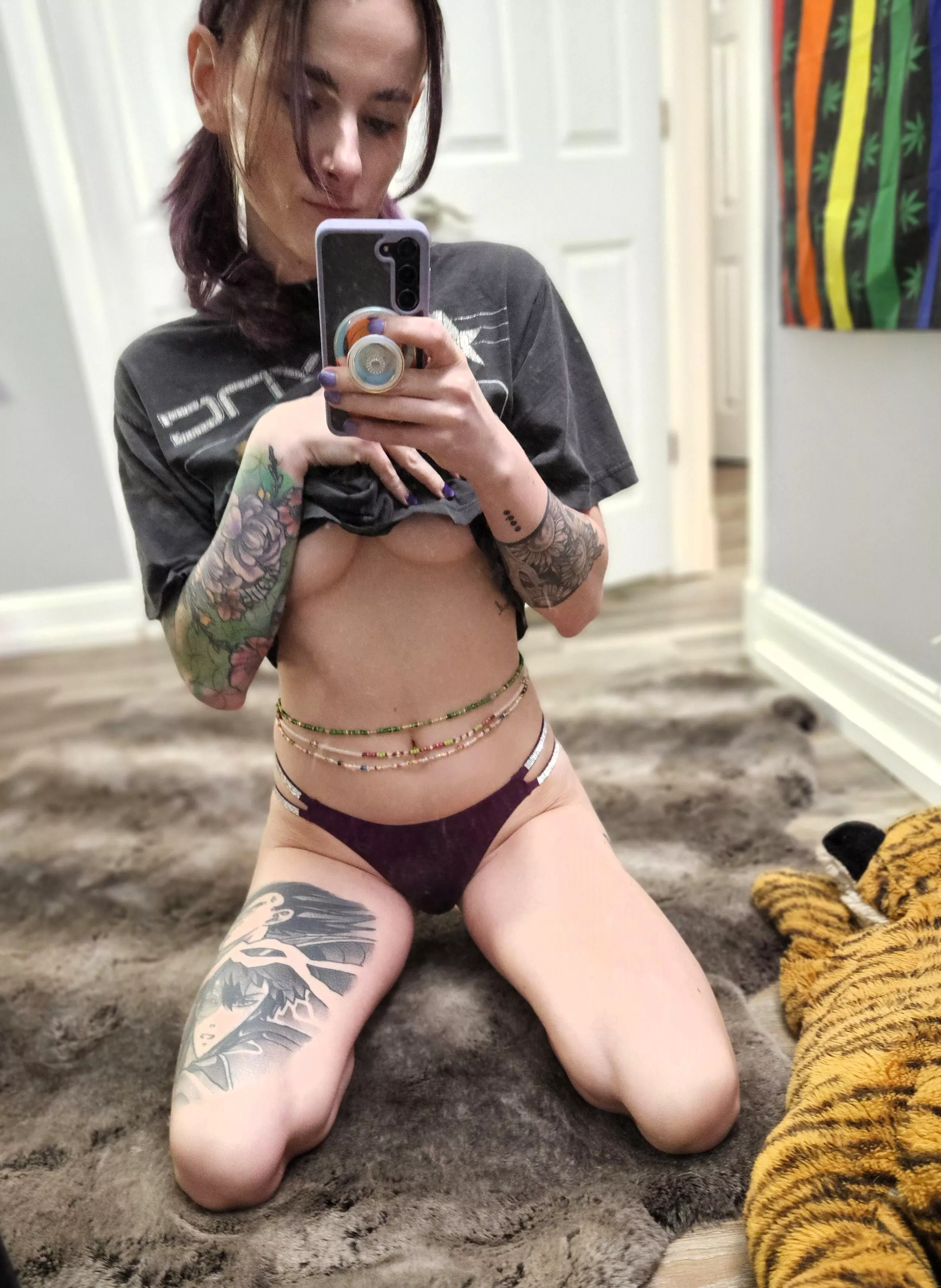 Any underboob tat ideas?
