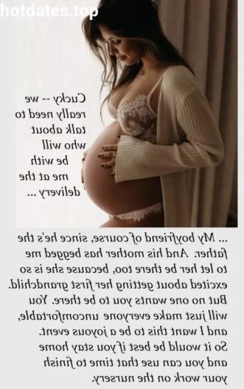 As the nursery is finished remember your bed squeaking all those months ago