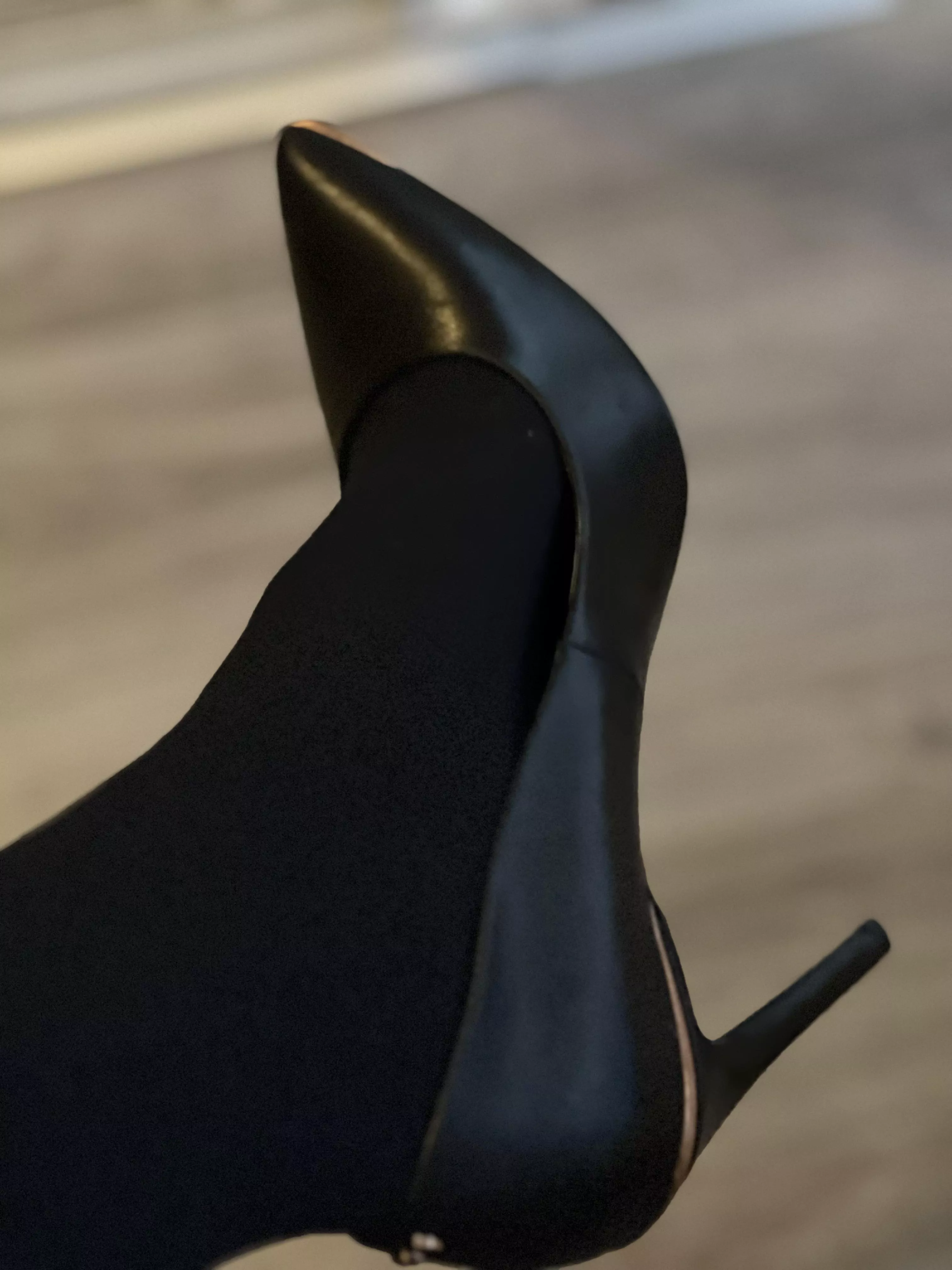 Black heels