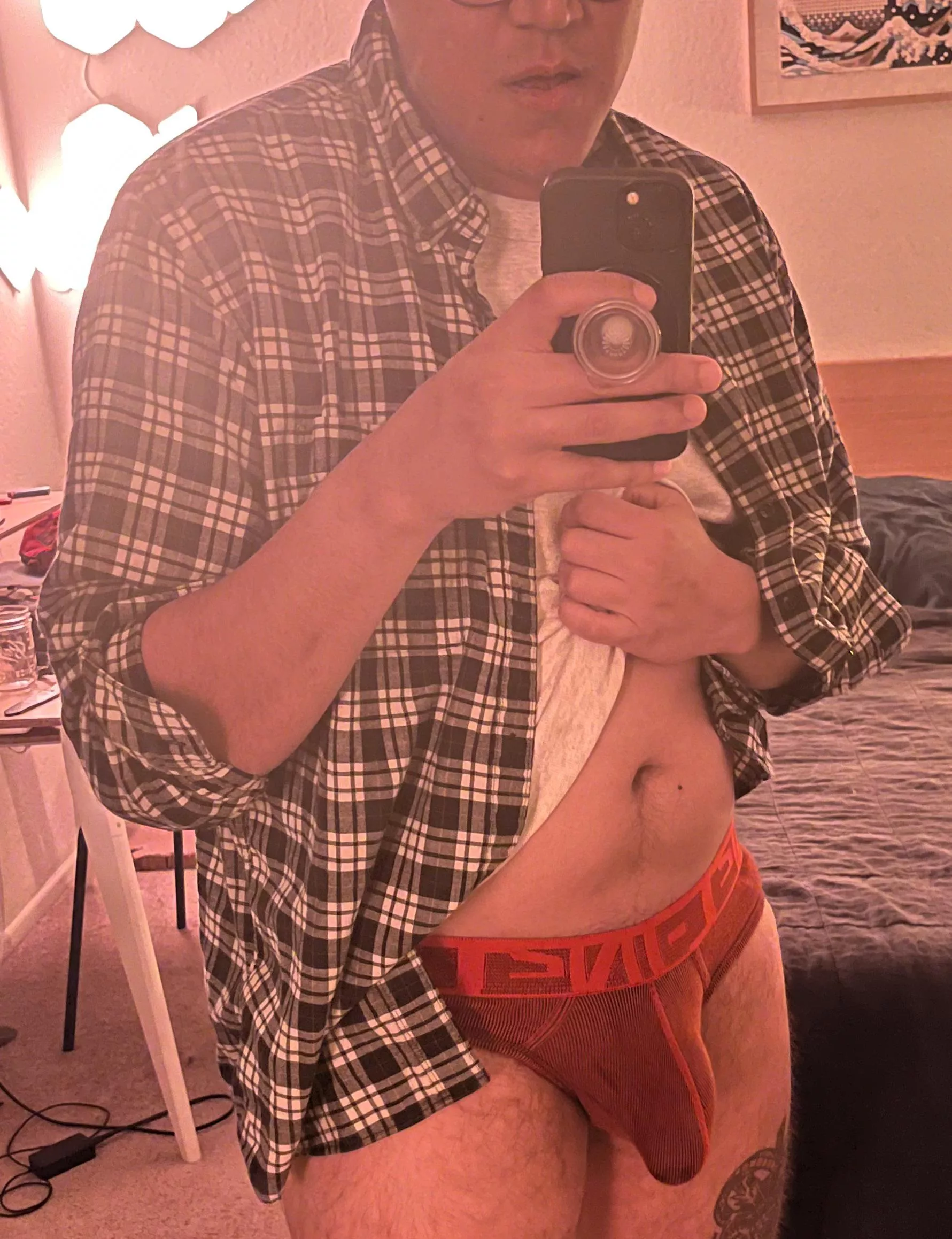 Bulging in these briefs 😛