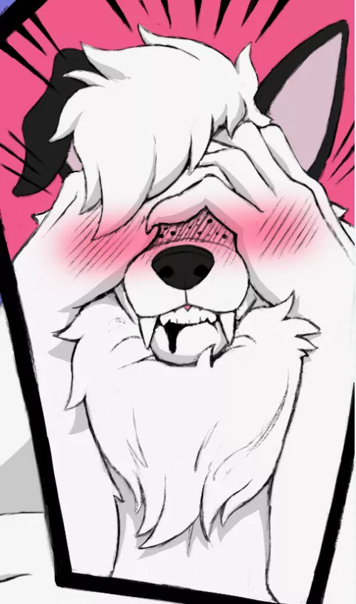 Close-up of a commission I did