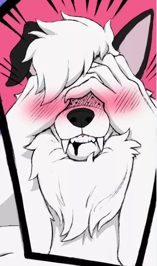 Close-up of a commission I did