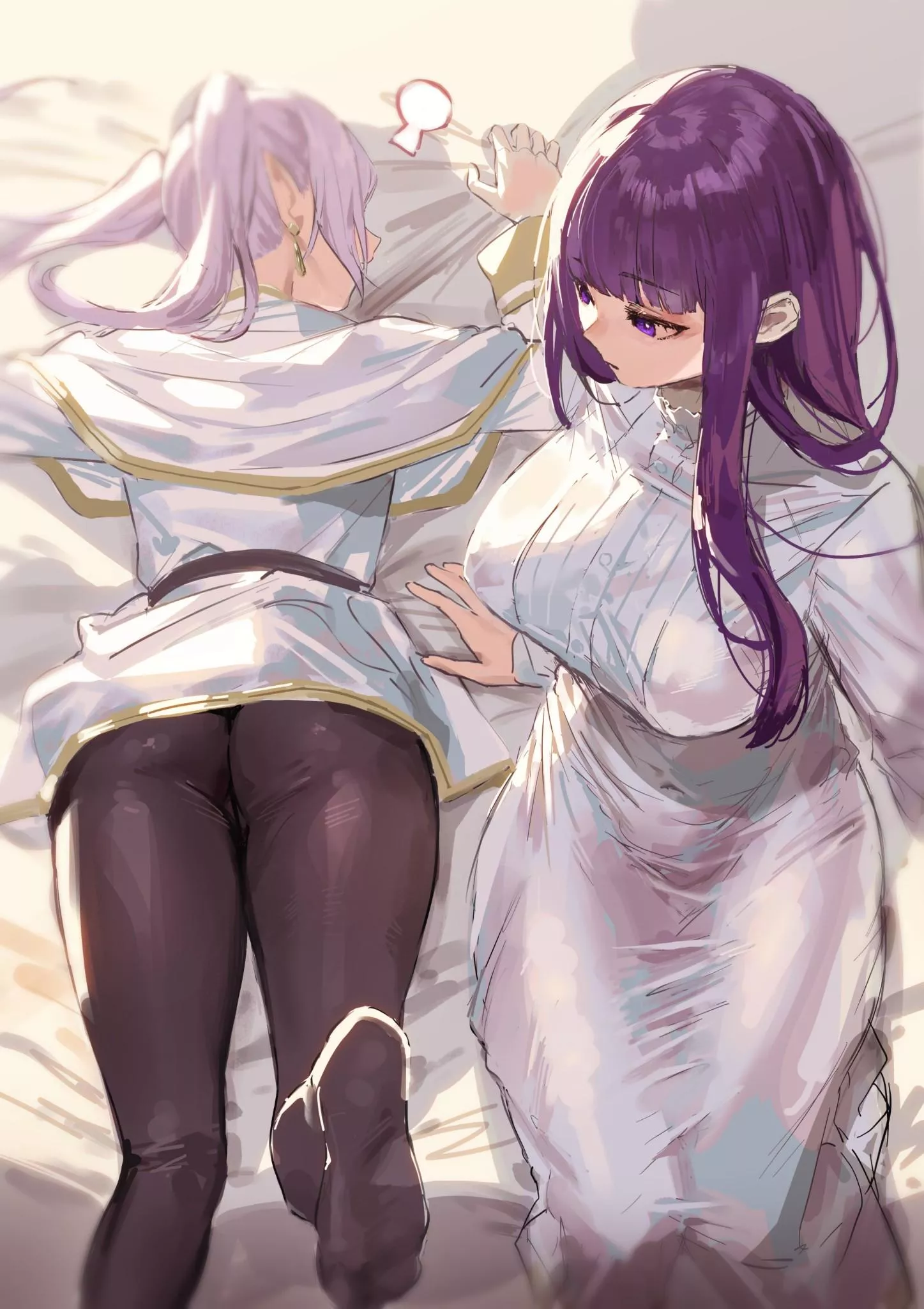 Decisions decisions (By @kuroi_suna) [Frieren Beyond Journey's End]