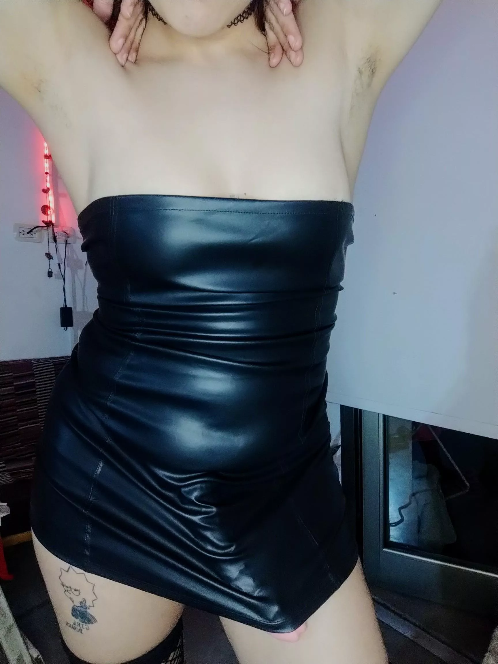 Do you want to see under my dress?