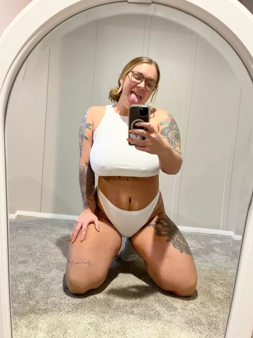 Does your wife clean in her undies.