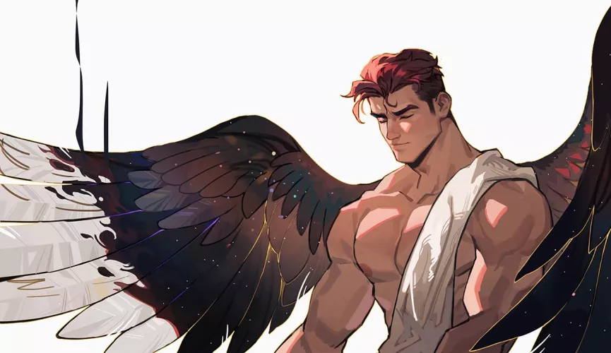 Fallen angel by AMO9612