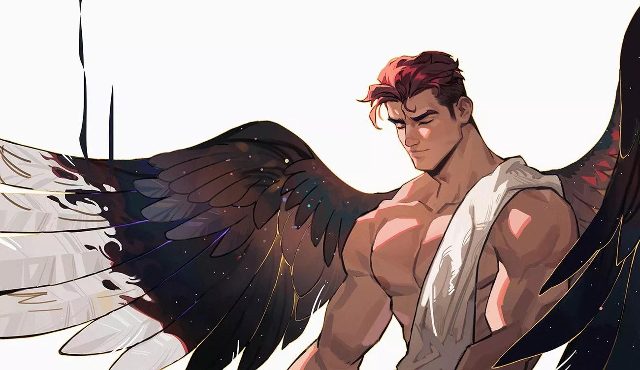 Fallen angel by AMO9612