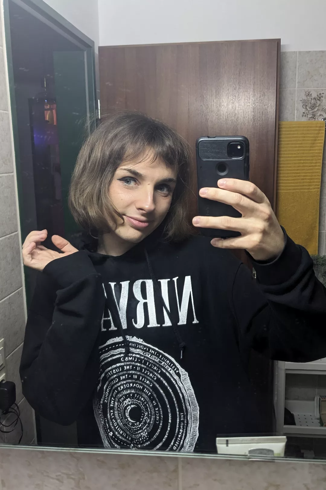 felt kinda cute 🙈