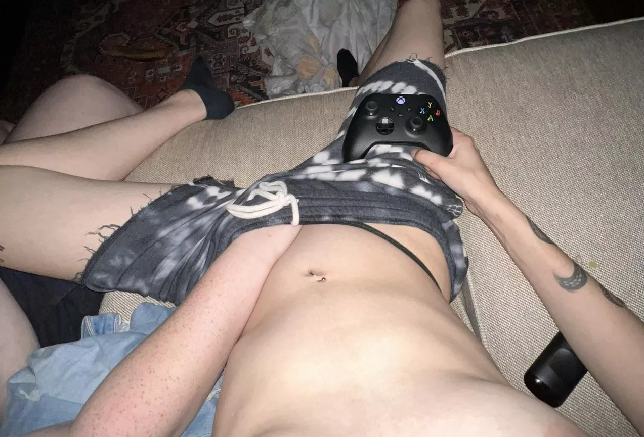 gaming fun with my wife