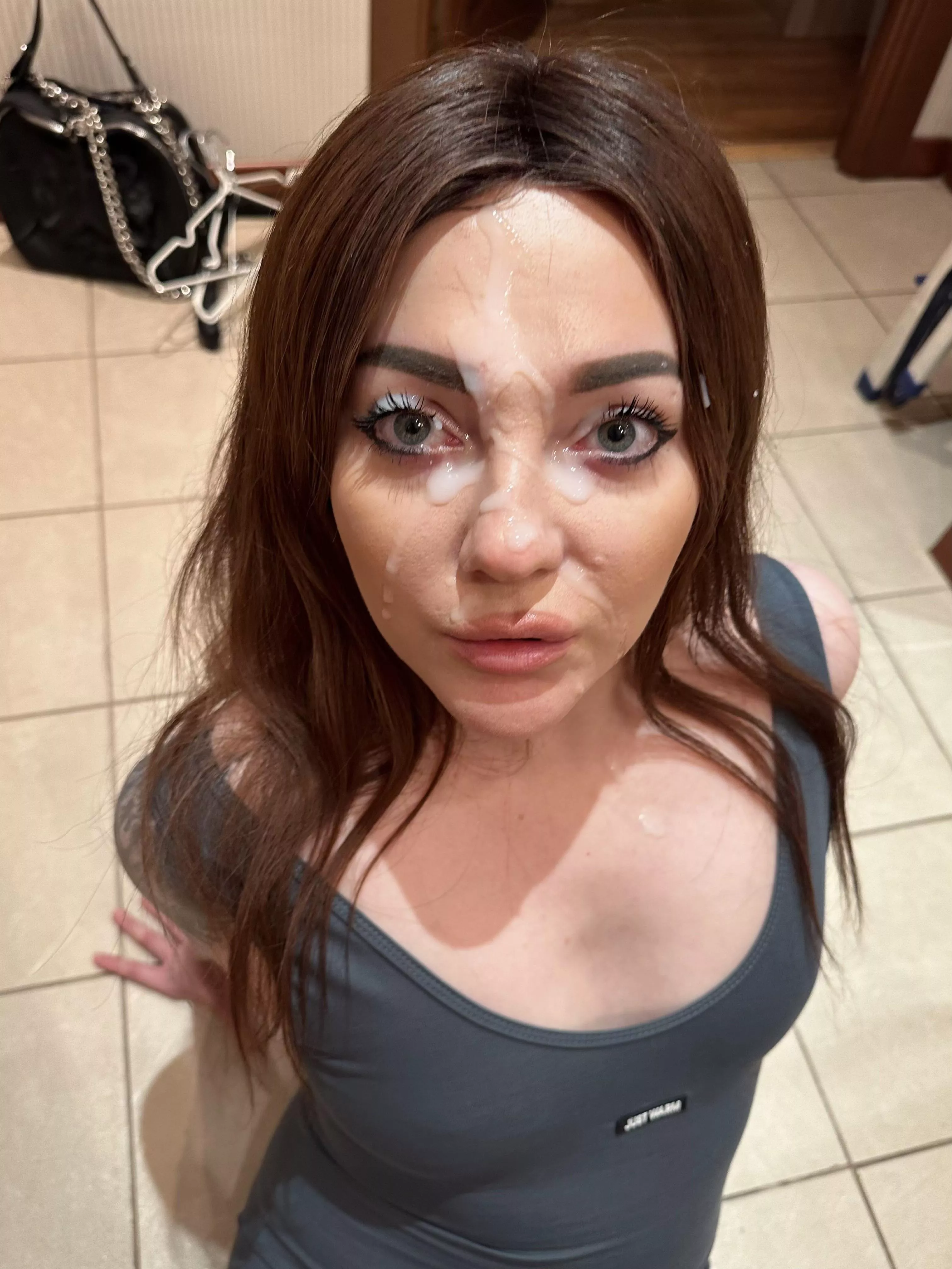 Getting a facial makes me happy