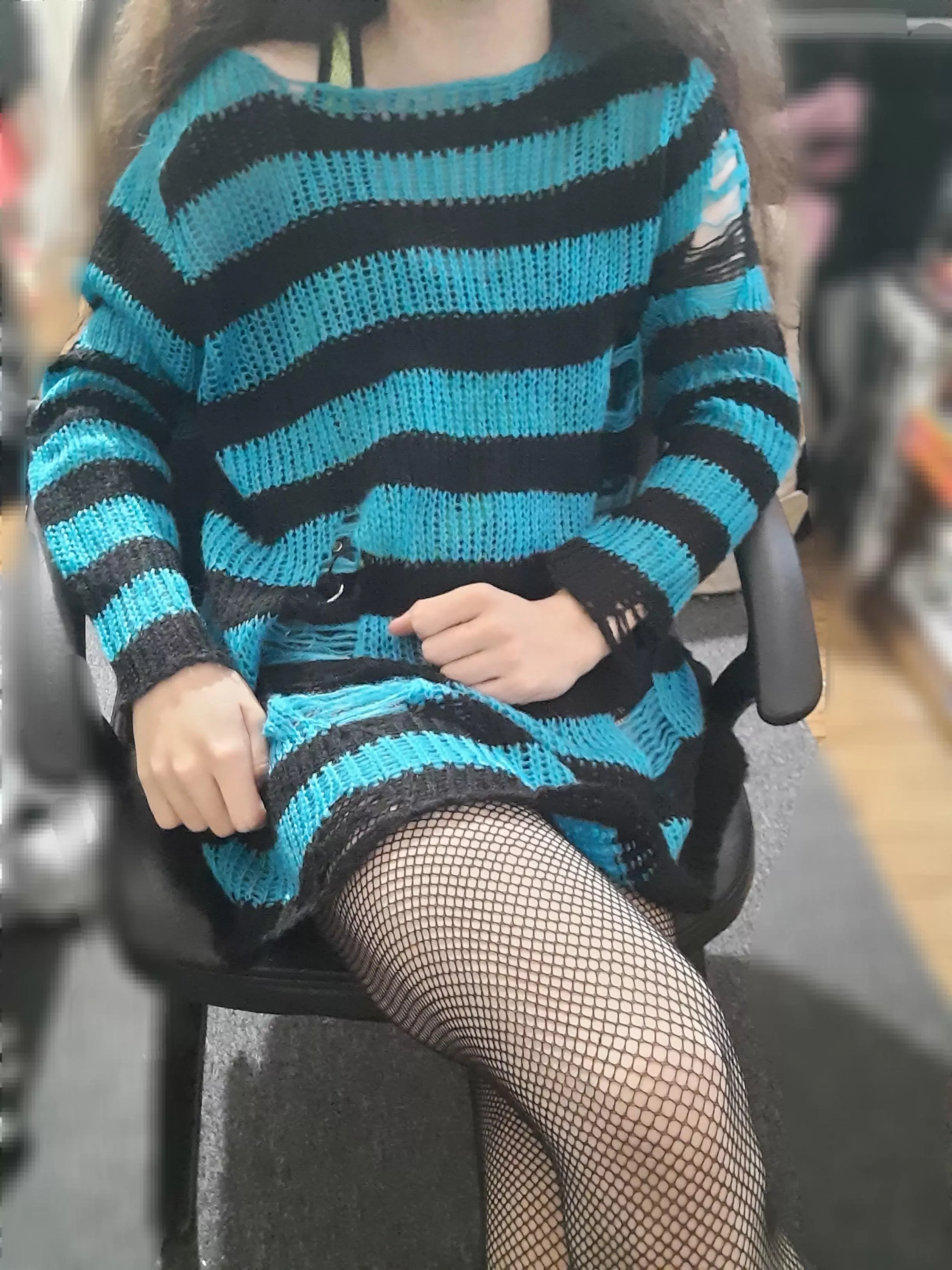 Gotta love fishnets