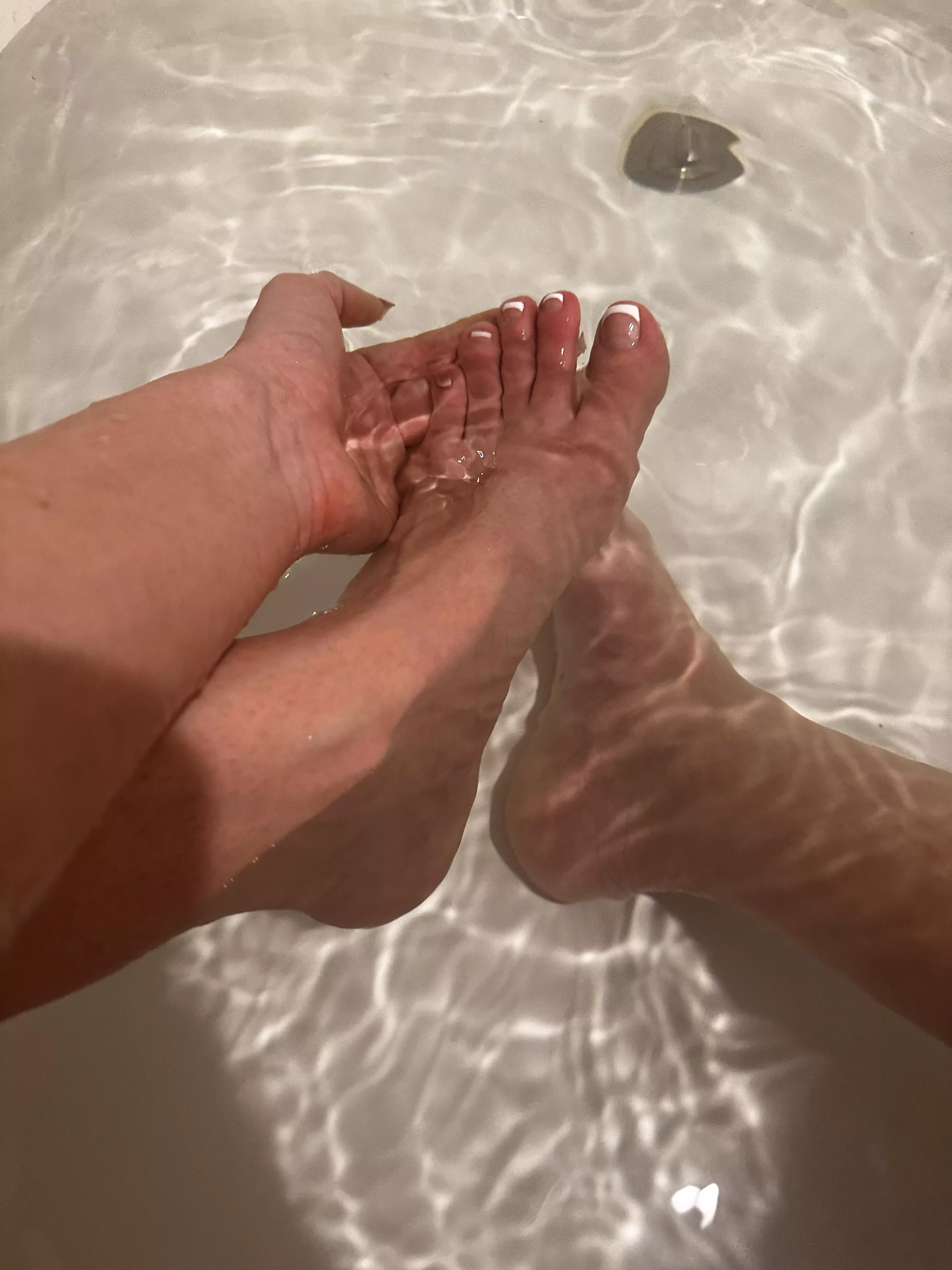 Help me scrub them?