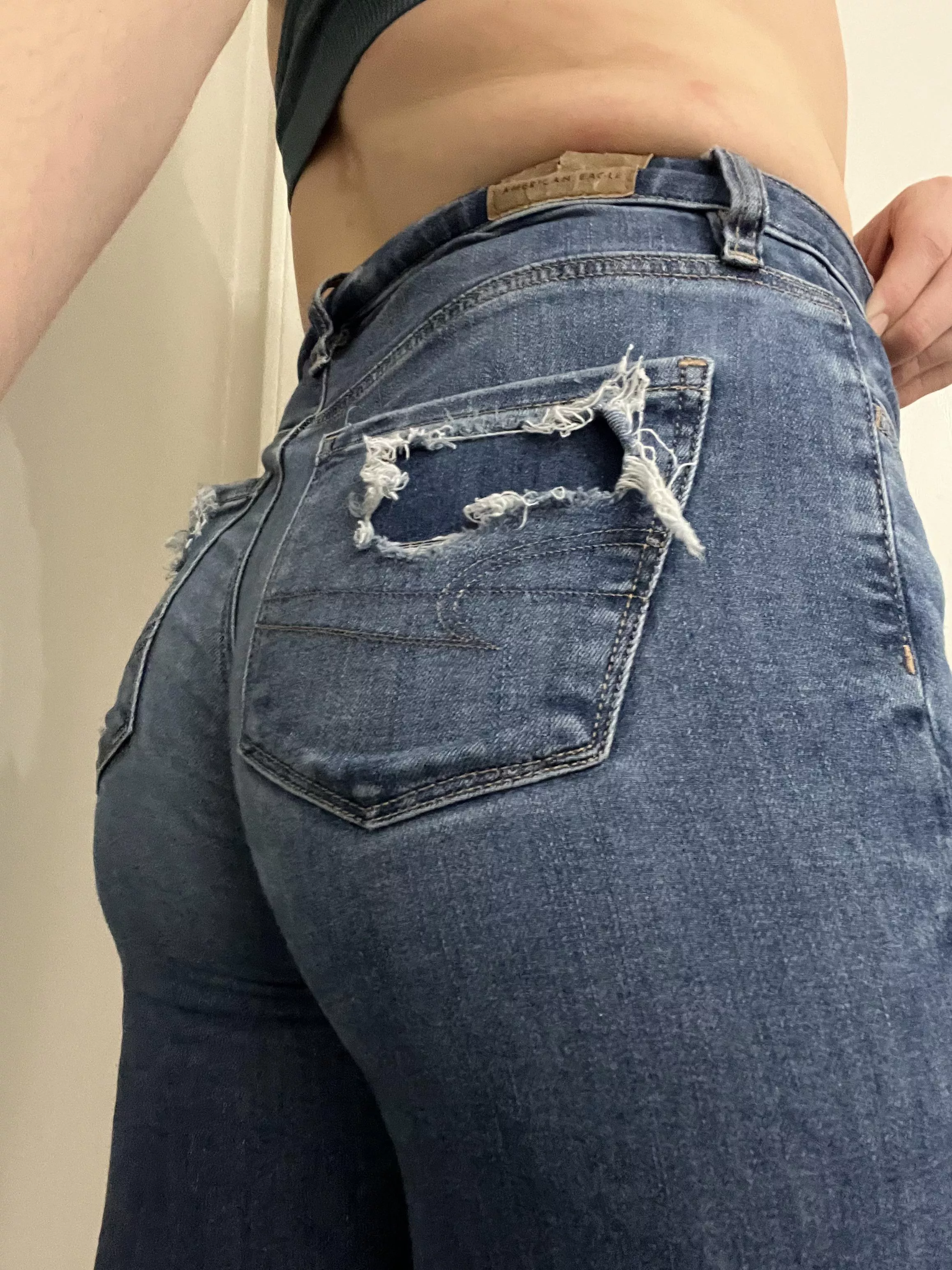 💕How do my new jeans look on me? 💕