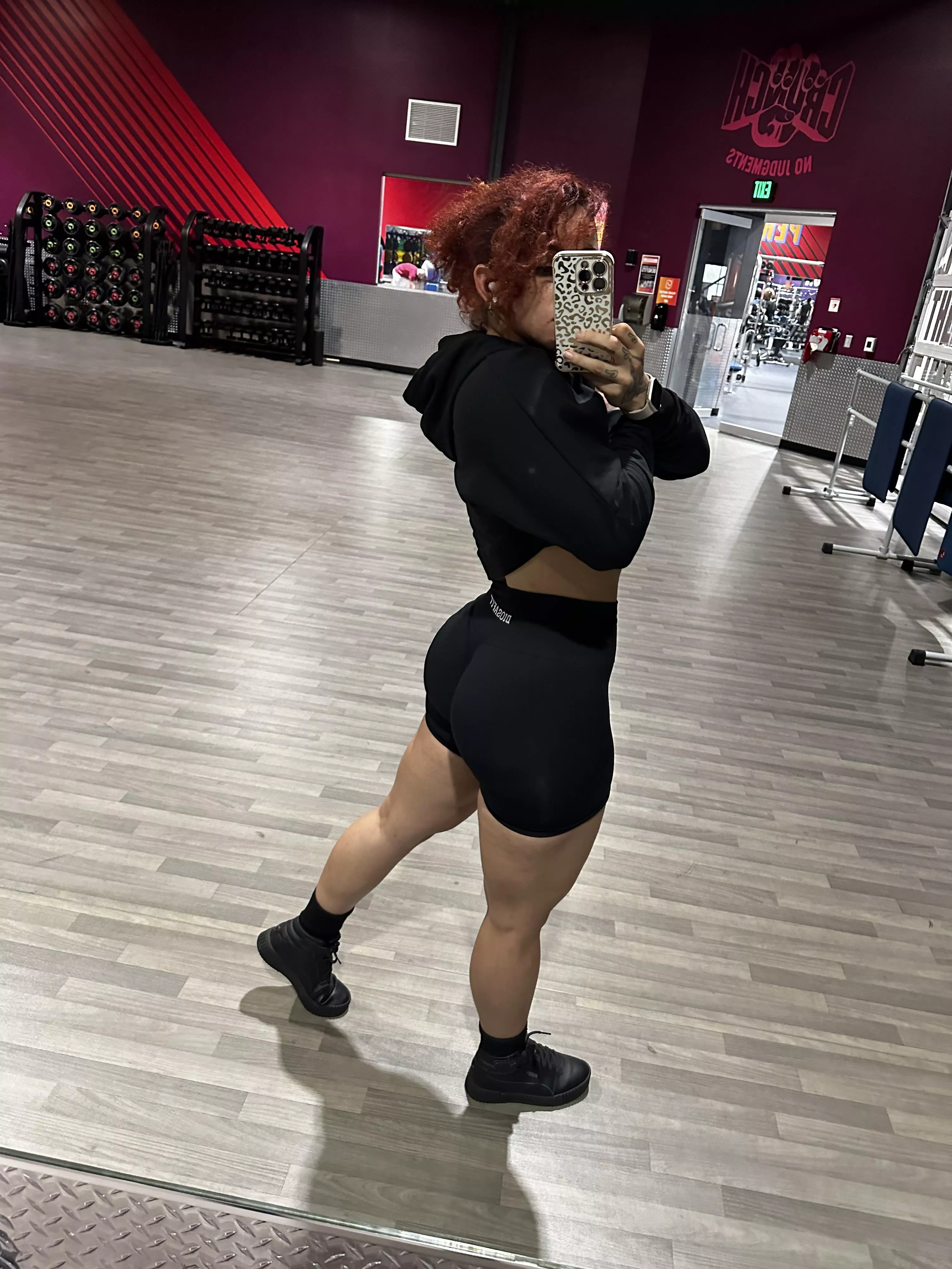 I just love showing off my gym gains