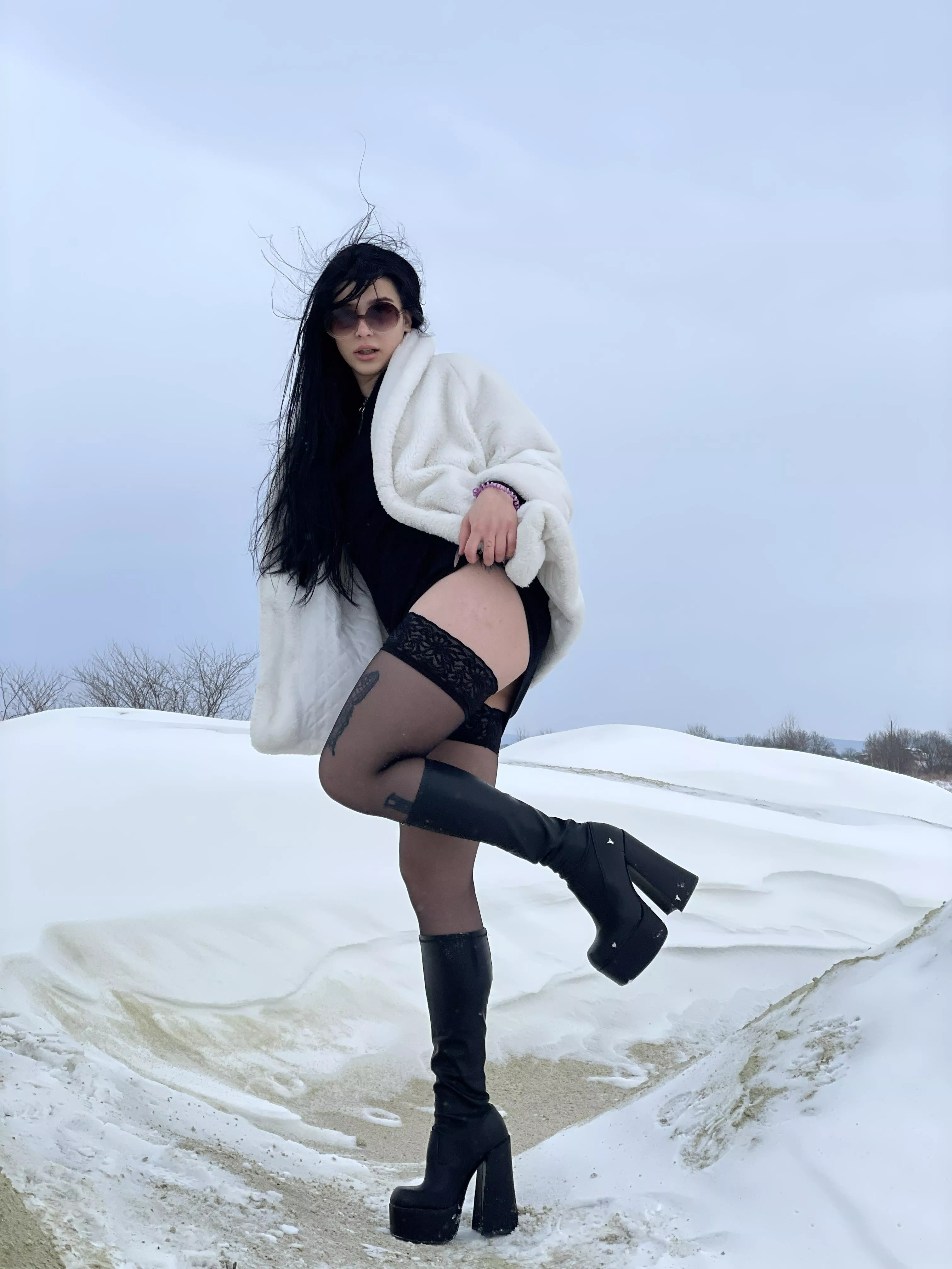 I'm hot enough so I'm not even afraid of frost