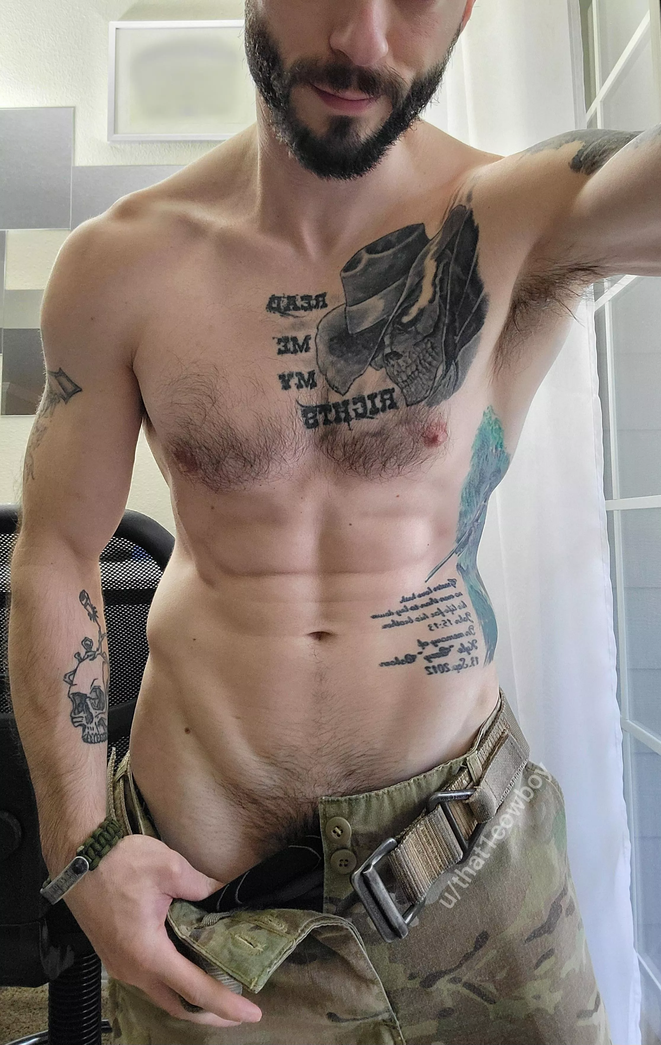 Is that a bald eagle in your pants, or are you just that free today? 🤔