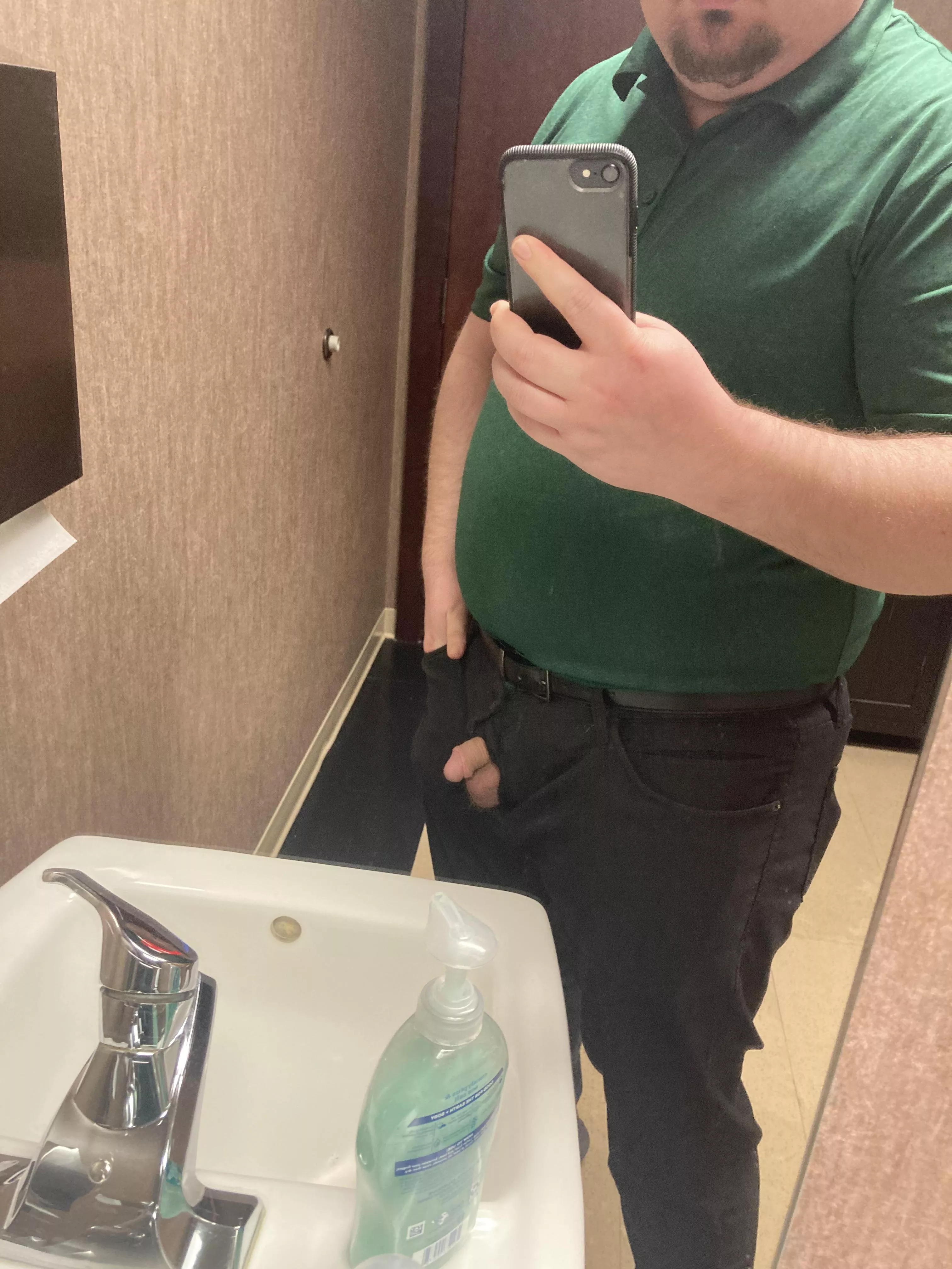 It’s a green polo softie day at work today