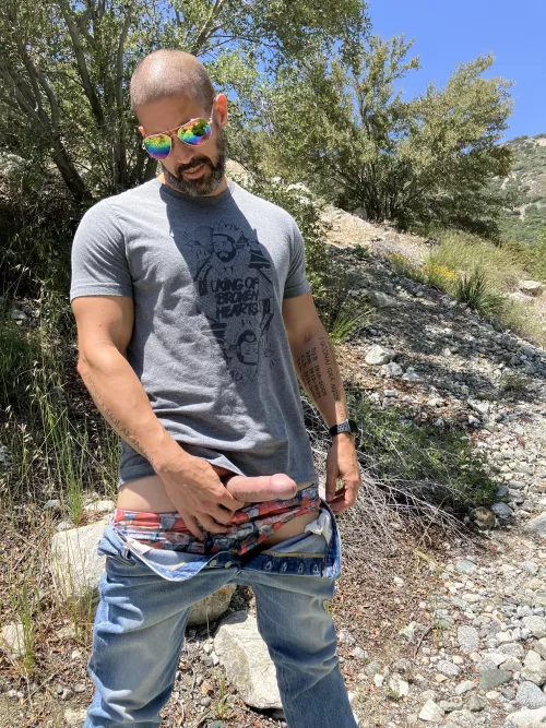 Just a man and his dick