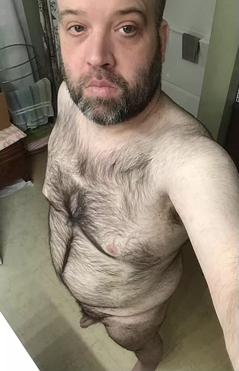 Just showing off my hairy body