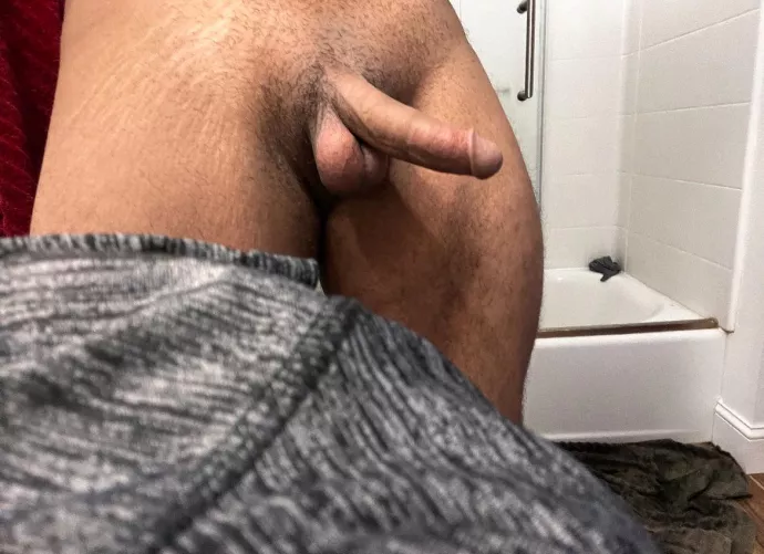 Make you choke on my cock with these thighs 😈