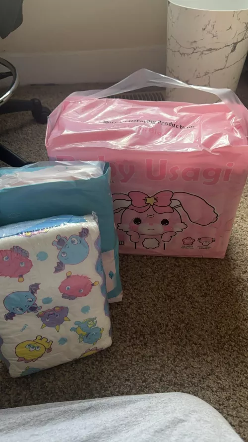 My dippys came just in time !