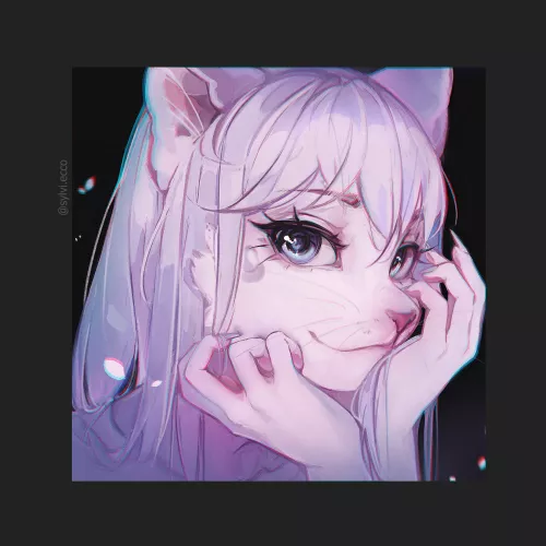 portrait of my OC (art by me)