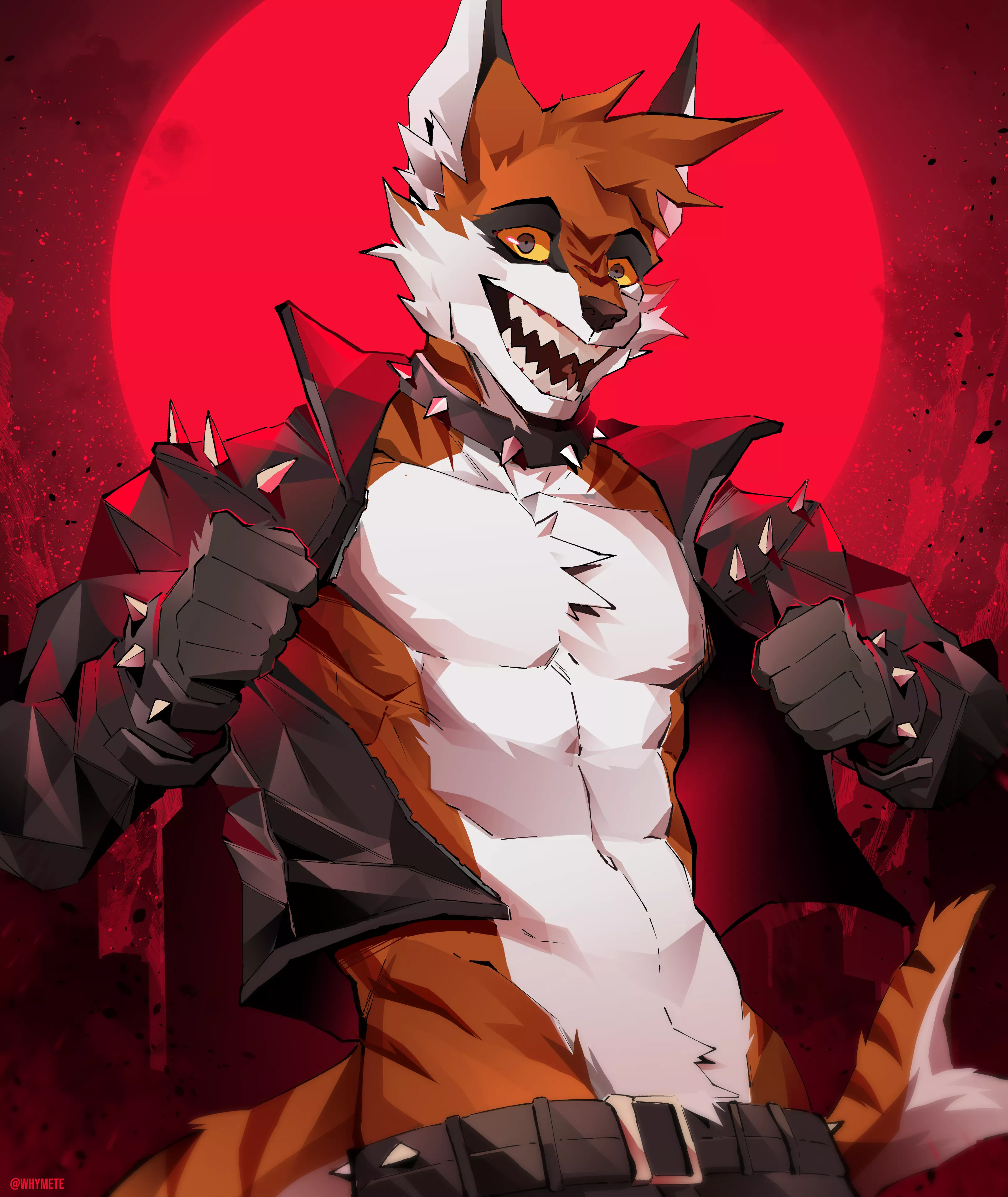 Red Art by me (@whymete) on twitter