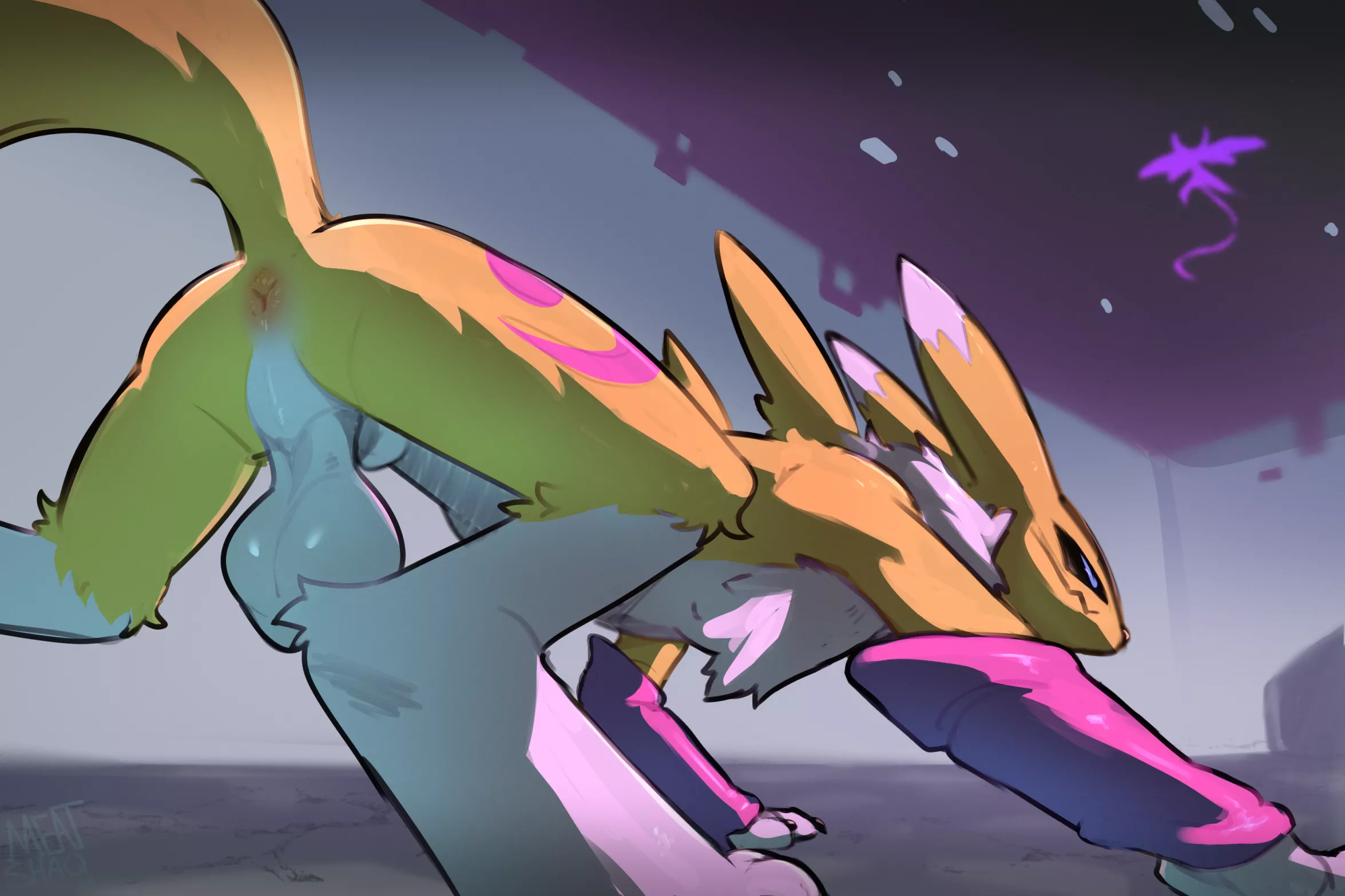 Renamon Stanced (MeatShaq)