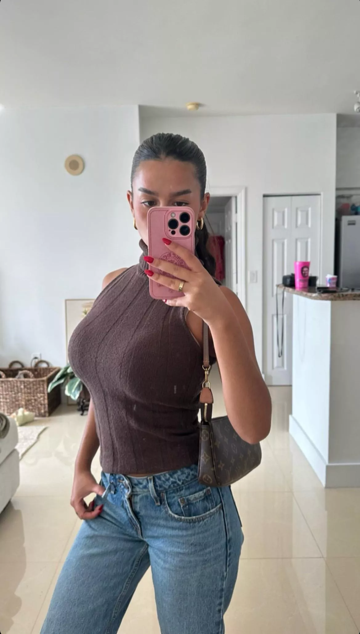 She’s never hid them