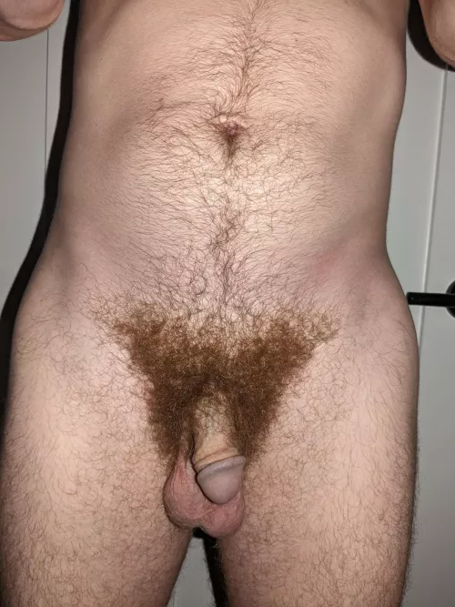 Showing off the full bush