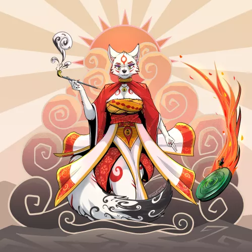 Some Okami fanart (by me)