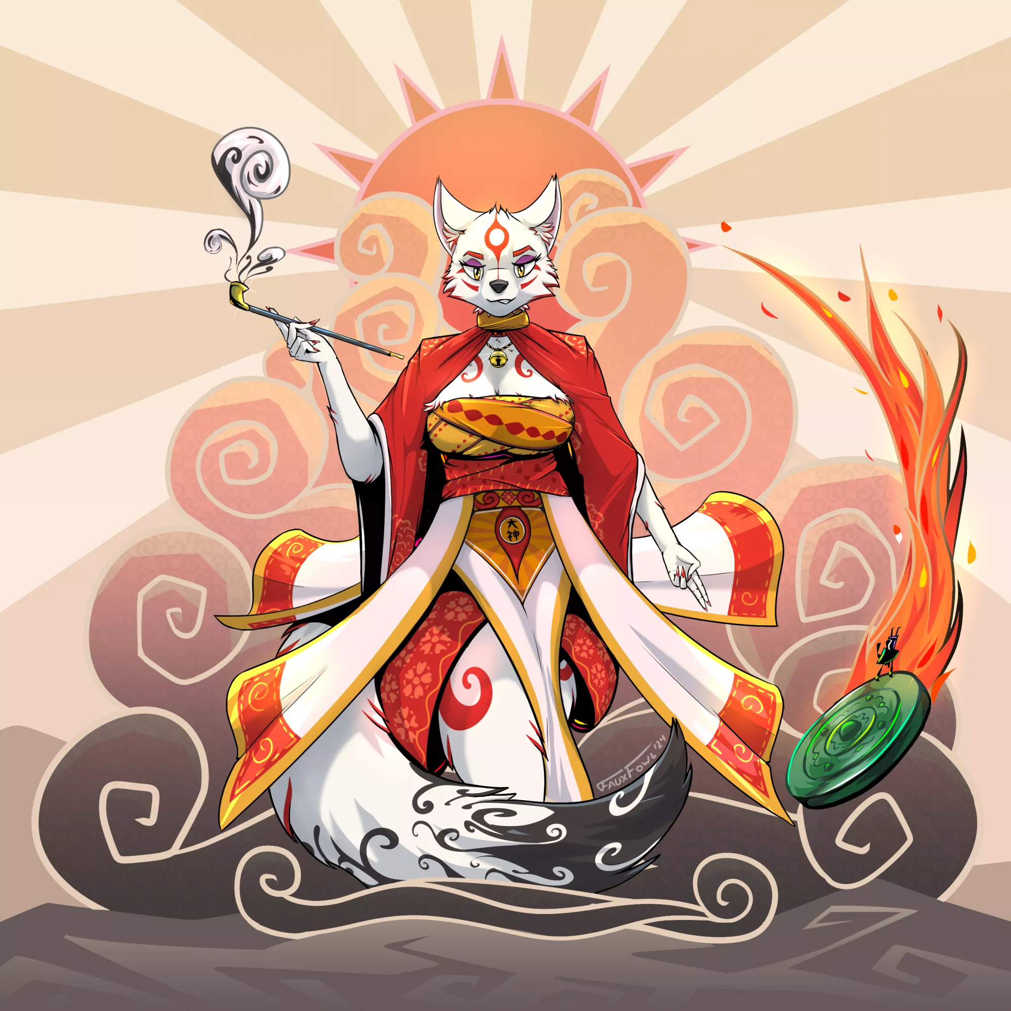 Some Okami fanart (by me)