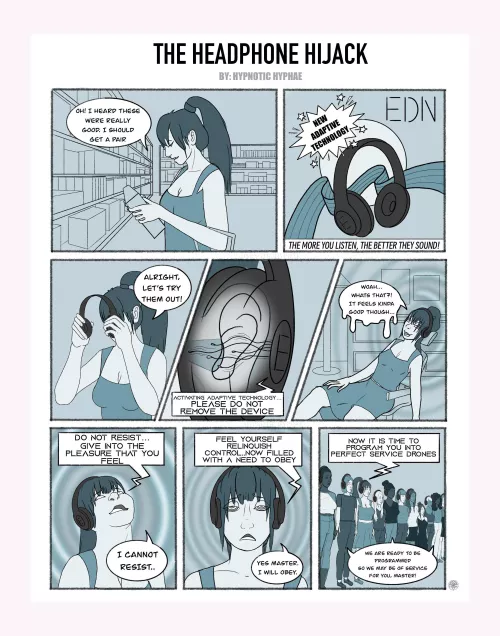 The Headphone Hijack [Hypnotic Hyphae] [alien tech] [mind control] [dronification]