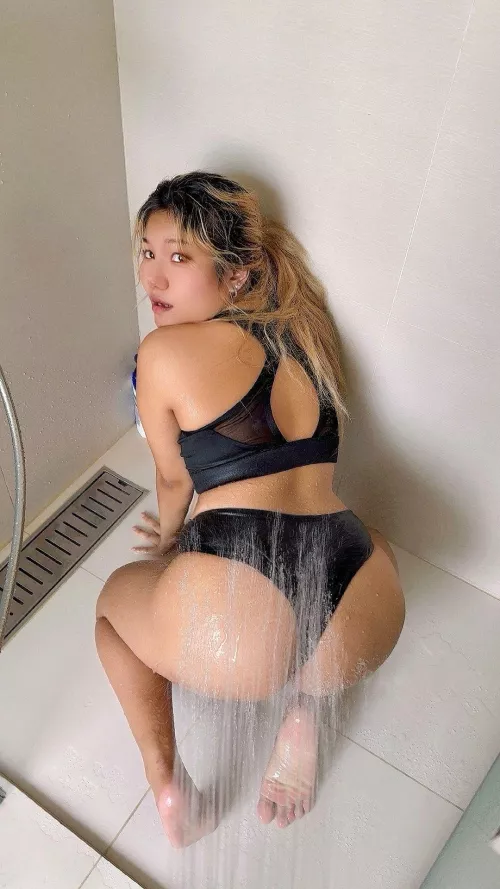 the shower is my fav place to have fun..