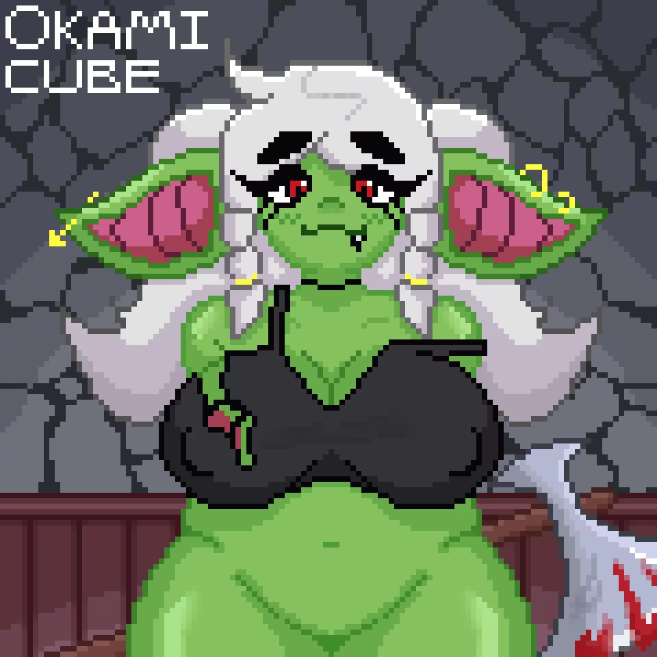 Thighs so thick, don't need no underwear (OkamiCube)