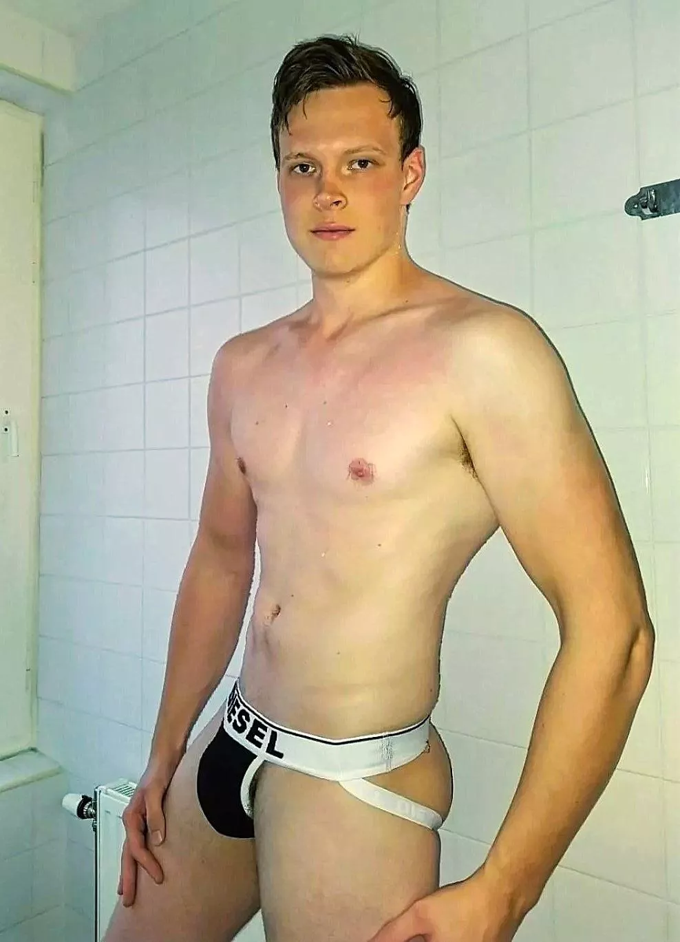 Trying out some black undies