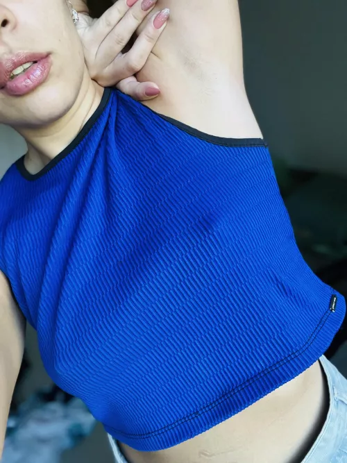 Waiting for your hands on my pretty body!