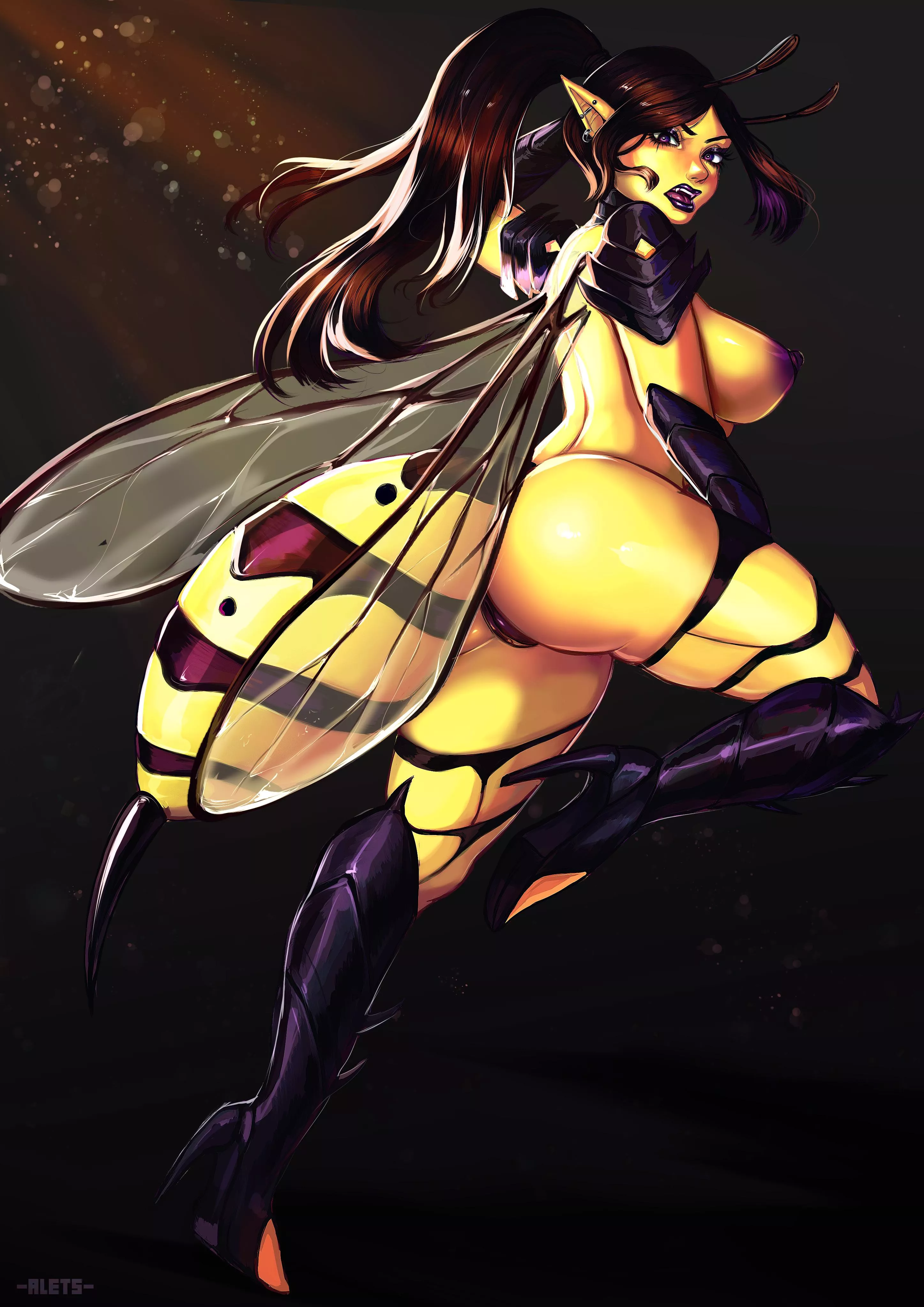 Wasp lady (no clue about artist sorry)