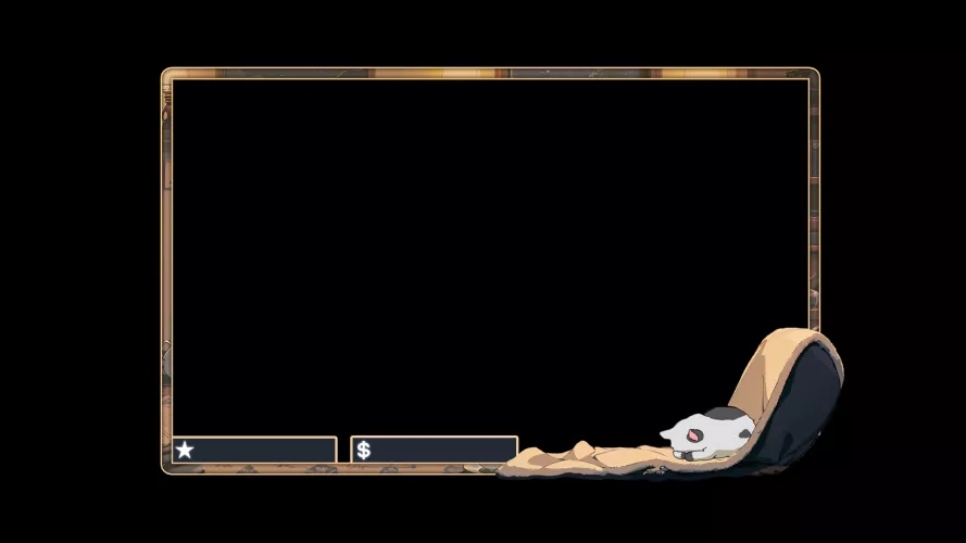 What's the easiest way to edit this overlay webcam that i bought to get rid of the money and star symbol bottom left?. Also, what's the purpose of it? Thanks